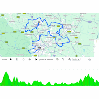 Tour of Britain 2024, stage 3: interactive map