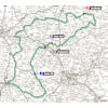Tour of Britain 2025: route stage 2 - source: www.britishcycling.org.uk