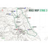 Tour of Britain 2026: route stage 3 - source: britishcycling.org.uk