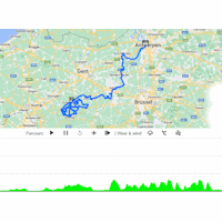 Tour of Flanders 2024: interactive map
