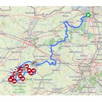 Tour of Flanders 2026: route