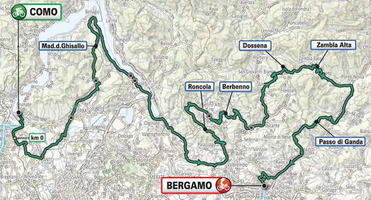 tour of lombardy map