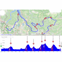 Tour of Lombardy 2025: interactive map