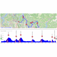 Tour of Lombardy 2026: interactive map