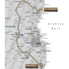 Tour of Qatar 2015 stage 4: Al Thakhira - Mesaieed - source: GeoAtlas
