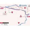 Tour of the Alps 2018 stage 1: Route final kilometres in Folgaria - source: tourofthealps.eu