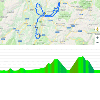 Tour of the Alps 2019 Route stage 5: Kaltern – Bolzano