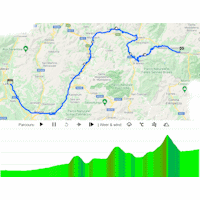 Tour of the Alps 2022: interactive map stage 3