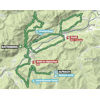 Tour of the Alps 2023, stage 1: route - source: www.tourofthealps.eu