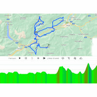 Tour of the Alps 2023, stage 1: interactive map