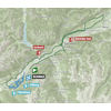 Tour of the Alps 2024, stage 3: route - source: www.tourofthealps.eu