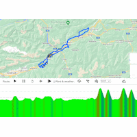 Tour of the Alps 2024, stage 3: interactive map