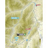 Tour of the Alps 2025, stage 1: route - source: www.tourofthealps.eu