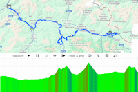 Tour of the Alps 2024, stage 3: interactive map