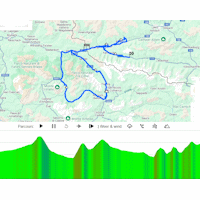 Tour of the Alps 2024, stage 4: interactive map