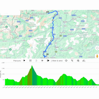 Tour of the Alps 2026, stage 3: interactive map