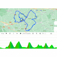 Tour of the Basque Country 2023 Interactive map stage 6