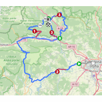 Tour of the Basque Country 2026, stage 2: route