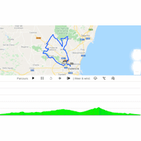 Tour of Valencia 2022: interactive map stage 4
