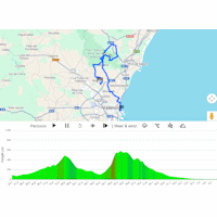 Tour of Valencia 2026, stage 5: interactive map