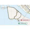 UAE Tour 2019 route stage 1: TTT at Al Hudayriat Island - source: RSC