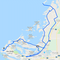 UAE Tour 2019 stage 2: interactive map