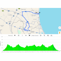 UAE Tour 2024, stage 4: interactive map