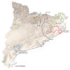 Volta a Catalunya 2026, route - source: voltacatalunya.cat/