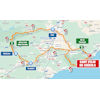 Volta a Catalunya 2026, stage 1: route - source: Road Book