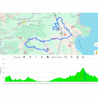 Volta a Catalunya 2026, stage 2: interactive map
