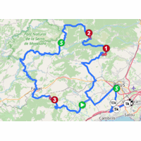 Volta a Catalunya 2026, stage 3: route