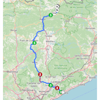 Volta a Catalunya 2026, stage 4: route