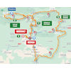 Volta a Catalunya 2026, stage 6: route - source: Road Book