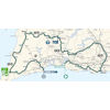 Volta ao Algarve 2025, stage 1: route - source: voltaaoalgarve.com