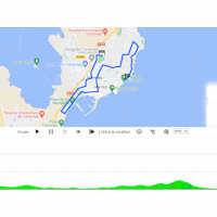 La Vuelta Femenina 2023, stage 1: interactive map