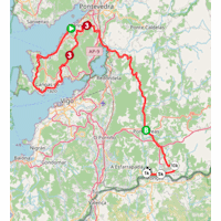 Vuelta Femenina 2026, stage 1: route