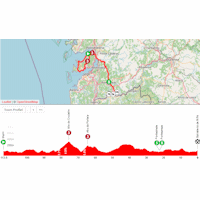 Vuelta Femenina 2026, stage 1: interactive map