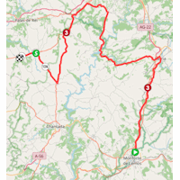 Vuelta Femenina 2026, stage 4: route