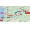 Vuelta a España 2016 Route stage 2: Ourense – Baiona - source: lavuelta.com
