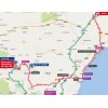 Vuelta 2017: Route 11th stage - source: lavuelta.com