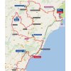 Vuelta 2017: Route 5th stage - source: lavuelta.com