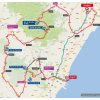 Vuelta 2017: Route 6th stage - source: lavuelta.com