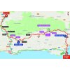 Vuelta a España 2018 Route 5th stage: Lanjarón - Roquetas de Mar - source: lavuelta.com