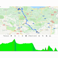 Vuelta a España 2019: interactive map 12th stage