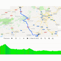 Vuelta a España 2019: interactive map 19th stage