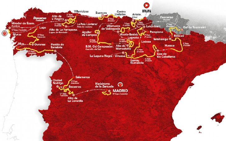 Vuelta 2020: The Route