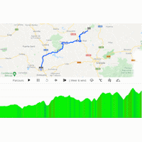 Vuelta a España 2021: interactive map stage 11