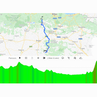 Vuelta a España 2021: interactive map stage 3