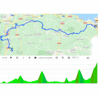 Vuelta a España 2022: interactive map stage 6