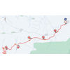 Vuelta a España 2023, stage 14: route finish - source:lavuelta.es